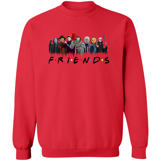 Horror Friends Characters Crewnecks  Sweater / Hoodies