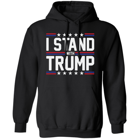 I stand with Trump G185  I STAND WITH THRUMP Pullover Hoodie