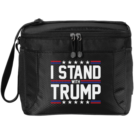 I stand with Trump BG513  I STAND WITH TRUMP 12-Pack Cooler