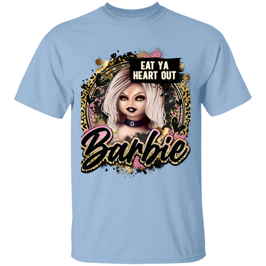 Untitled design (97) G500B  Eat Ya Heart Out Barbie Youth 5.3 oz 100% Cotton T-Shirt