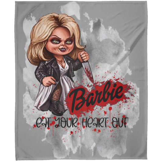 Untitled design - 2023-07-28T200054.043 FLM Barbie Eat Your Heart Out Arctic Fleece Blanket 50x60