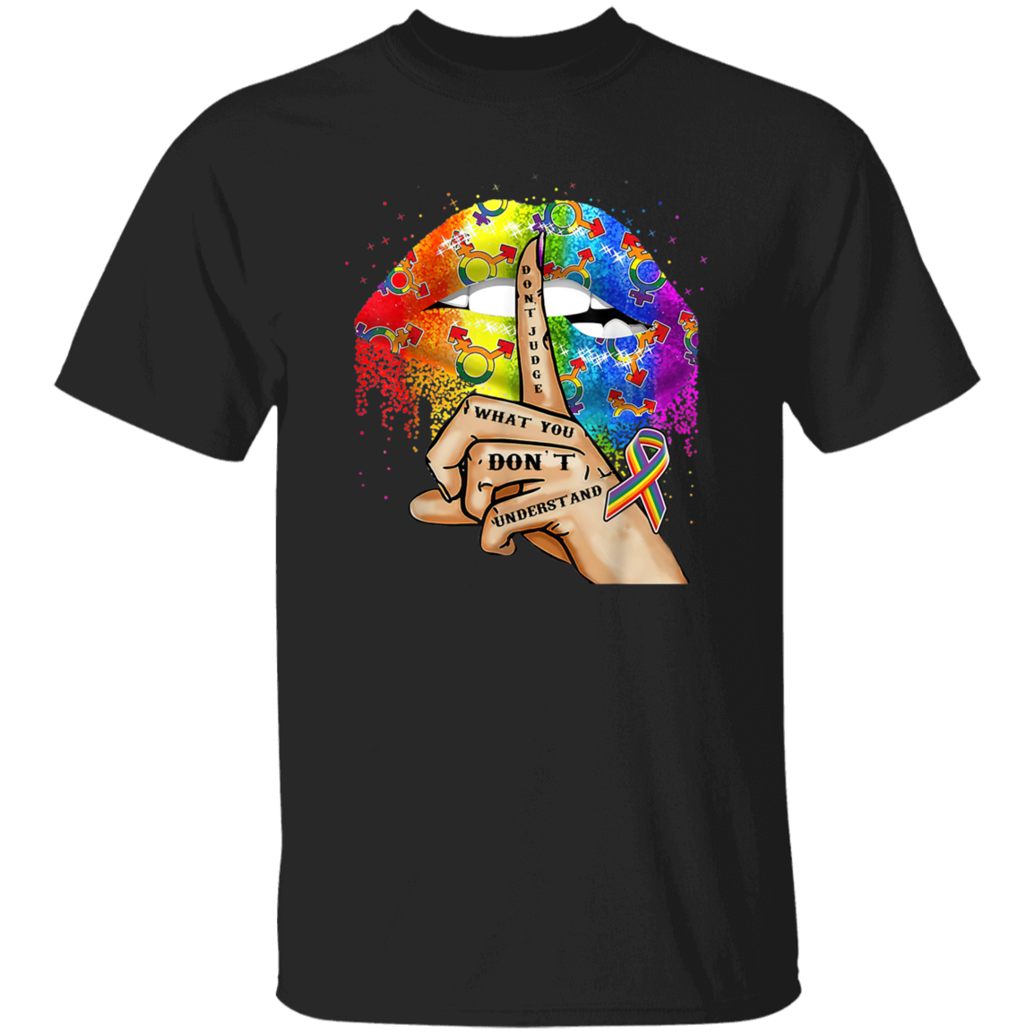 G500  Don't Judge What You Don't Understand 5.3 oz. T-Shirt