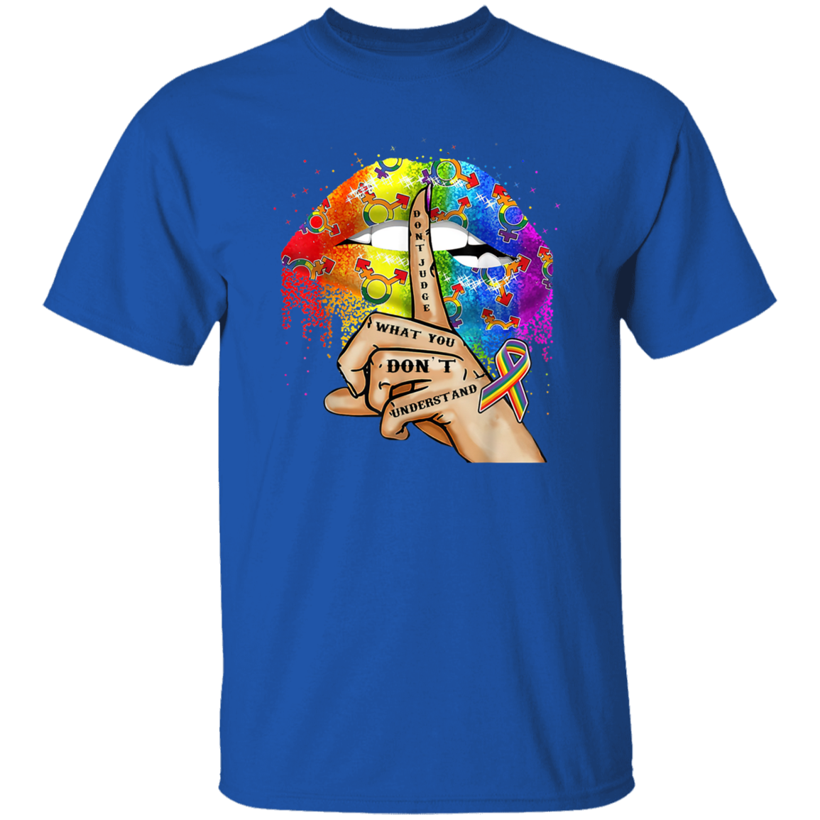 G500  Don't Judge What You Don't Understand 5.3 oz. T-Shirt