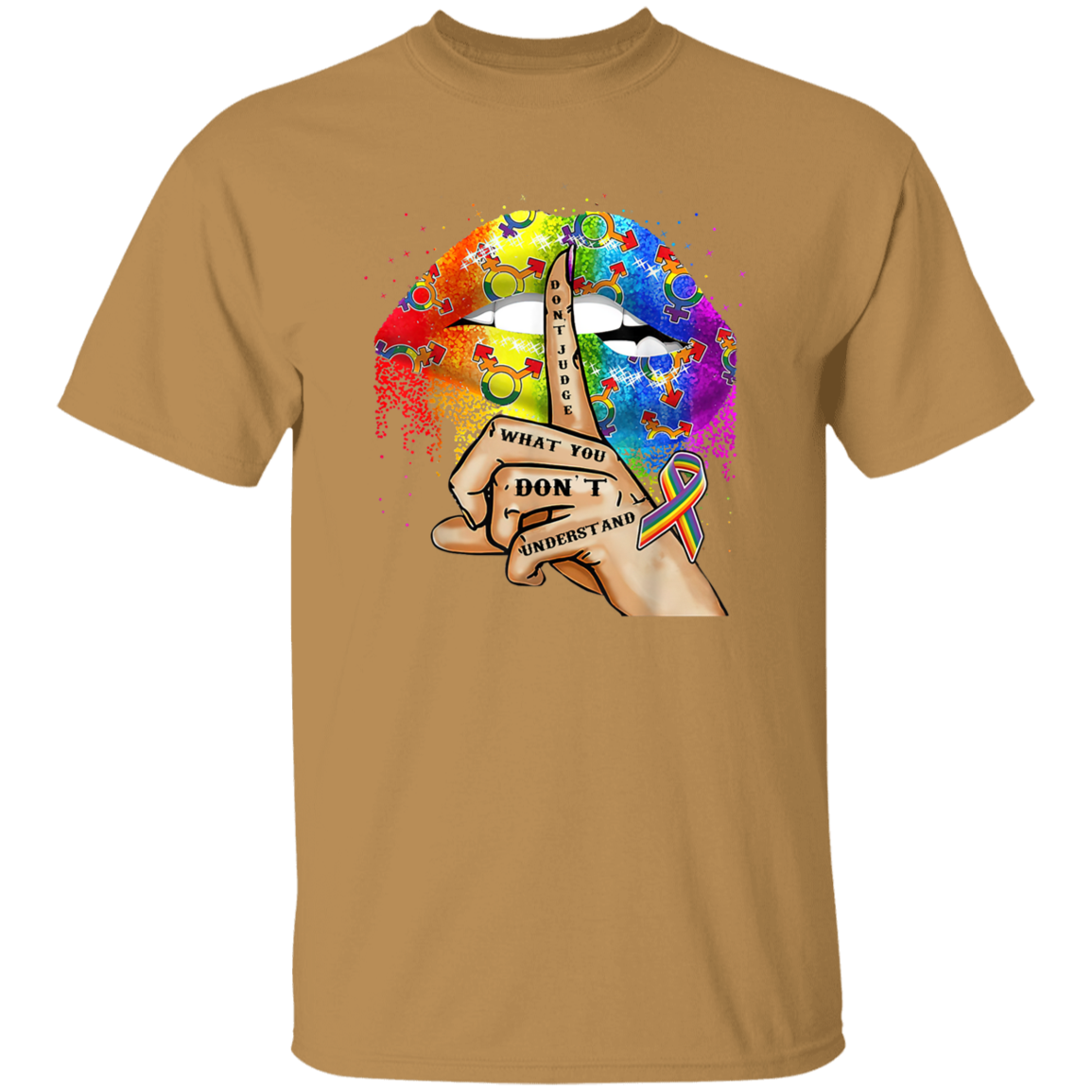 G500  Don't Judge What You Don't Understand 5.3 oz. T-Shirt