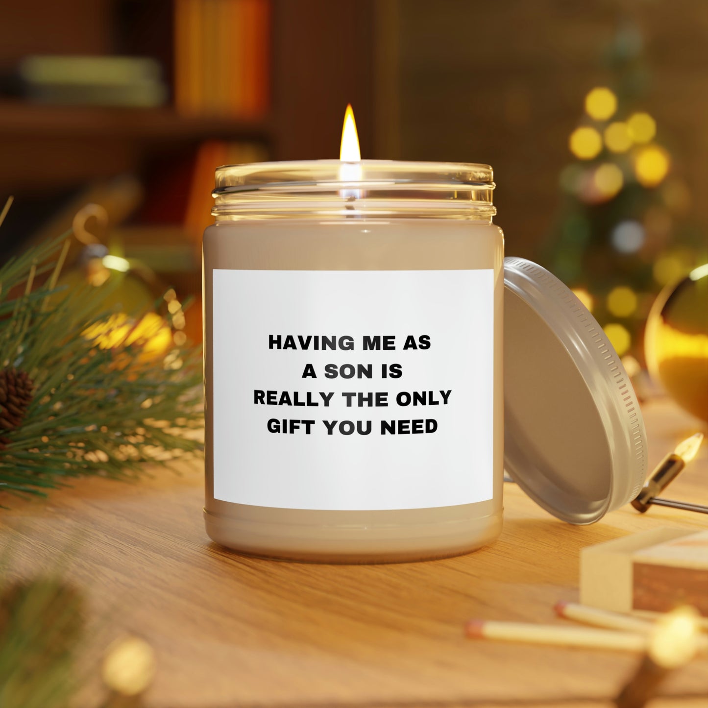 Having Me As A Son Scented Candles, 9oz