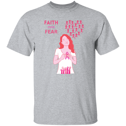 G500  Faith Over Fear 5.3 oz. T-Shirt