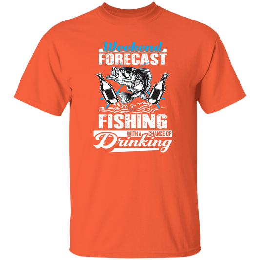 G500 Weekend Forecast Fishing 5.3 oz. T-Shirt