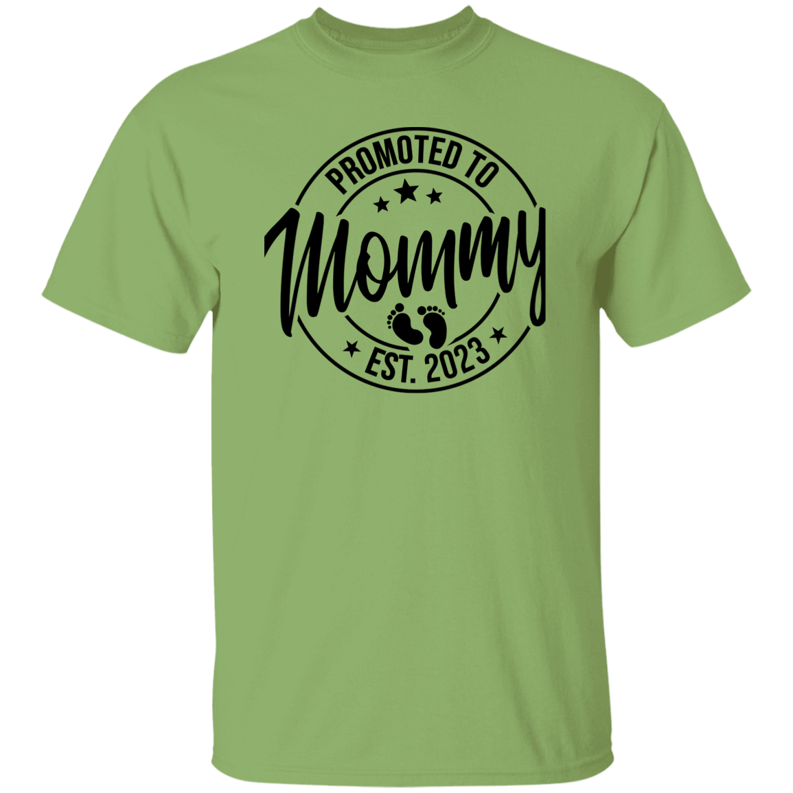 G500  Promoted  To Mommy 5.3 oz. T-Shirt