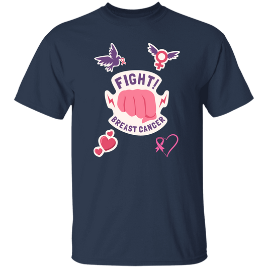 G500  Fight Breast Cancer 5.3 oz. T-Shirt