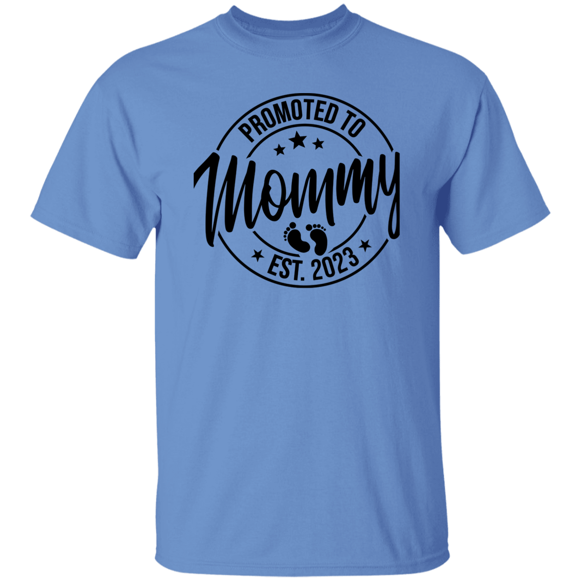 G500  Promoted  To Mommy 5.3 oz. T-Shirt