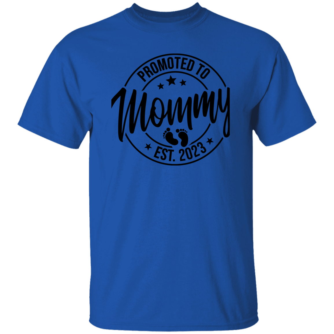 G500  Promoted  To Mommy 5.3 oz. T-Shirt