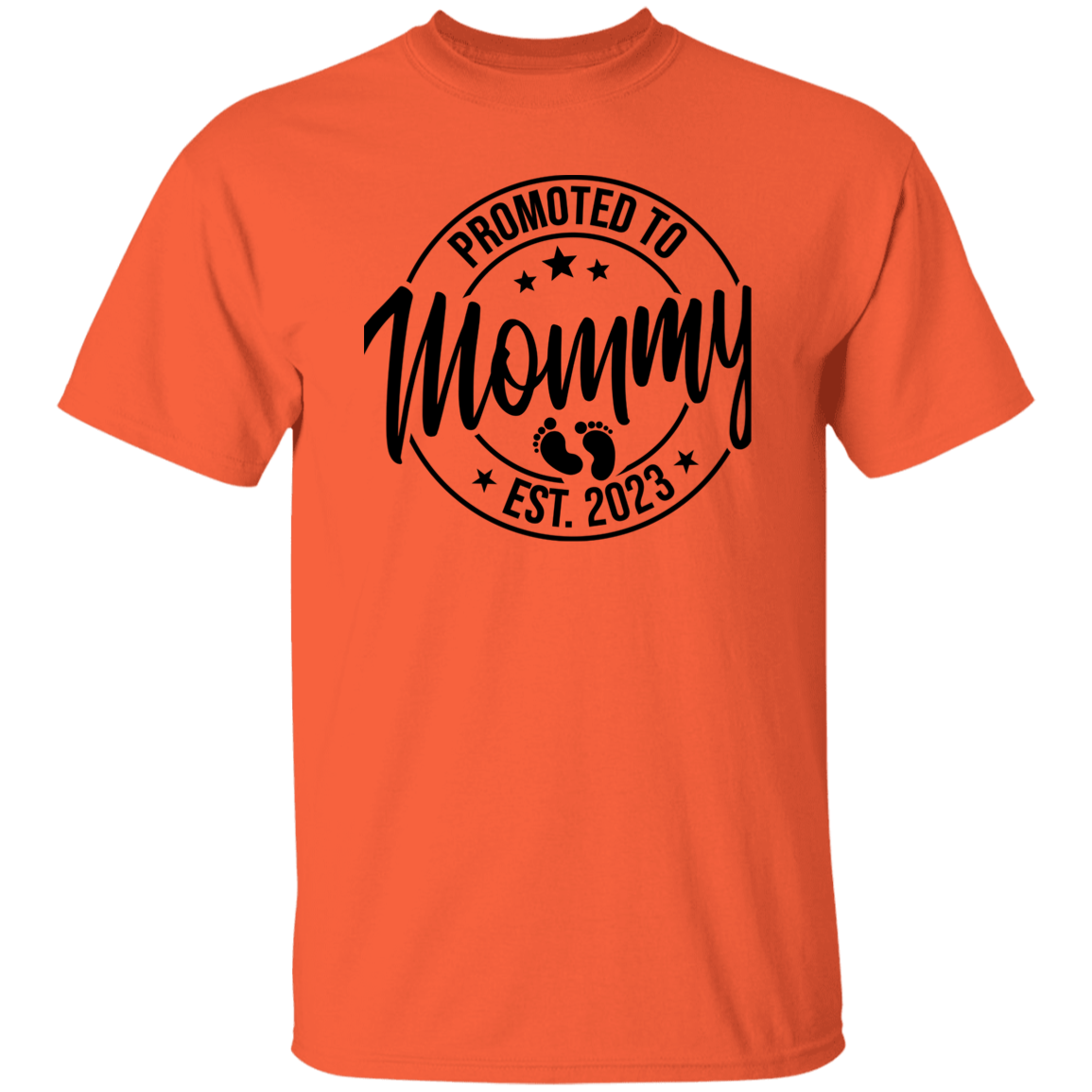 G500  Promoted  To Mommy 5.3 oz. T-Shirt