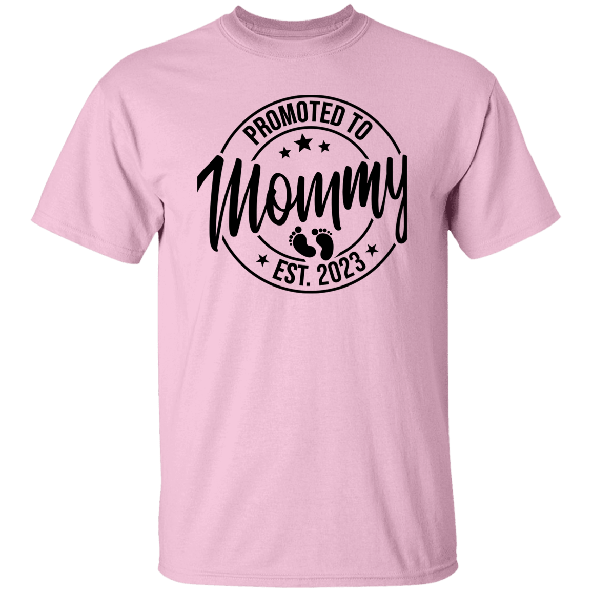 G500  Promoted  To Mommy 5.3 oz. T-Shirt