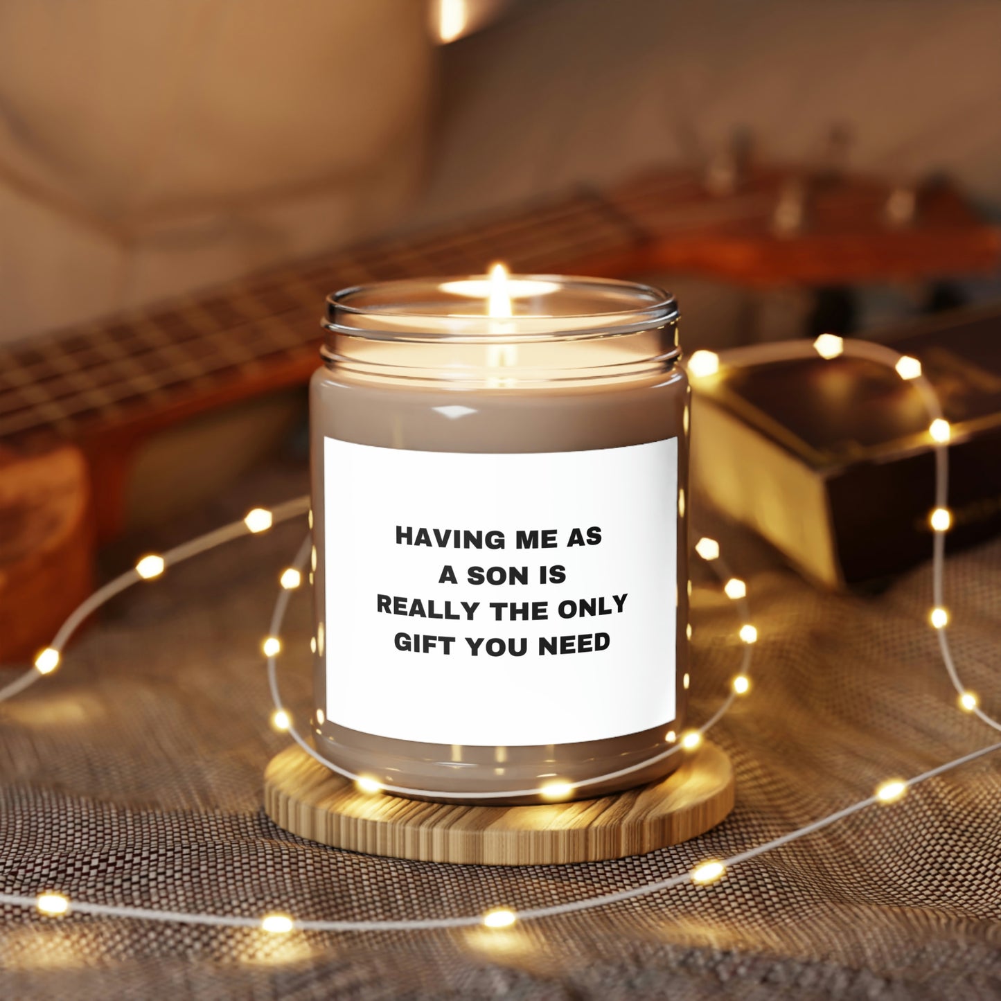 Having Me As A Son Scented Candles, 9oz
